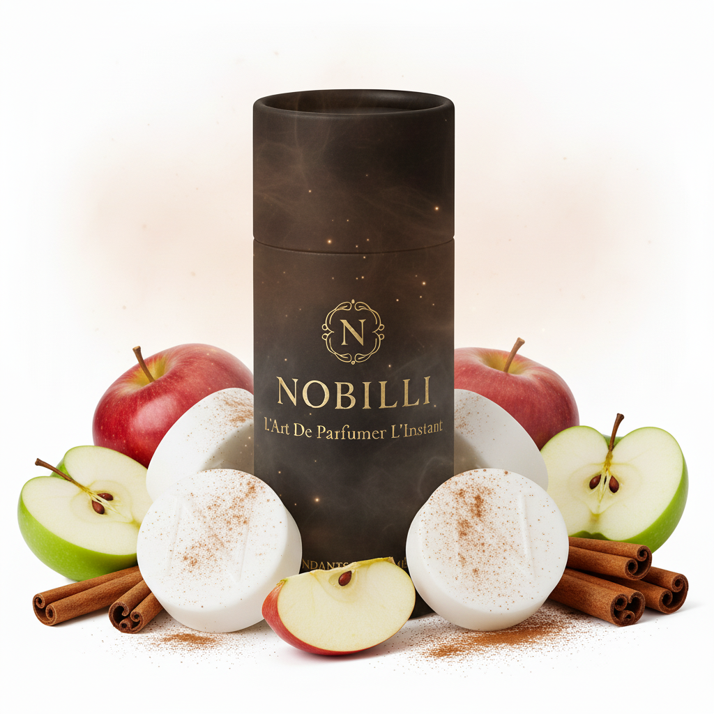 Boîte de 6 fondants parfumés "Pomme Cannelle"