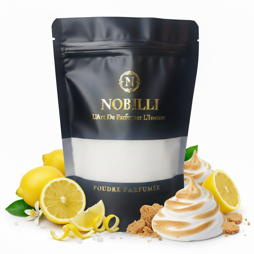 Sachet de 250g de poudre parfumée "Citron Meringué"