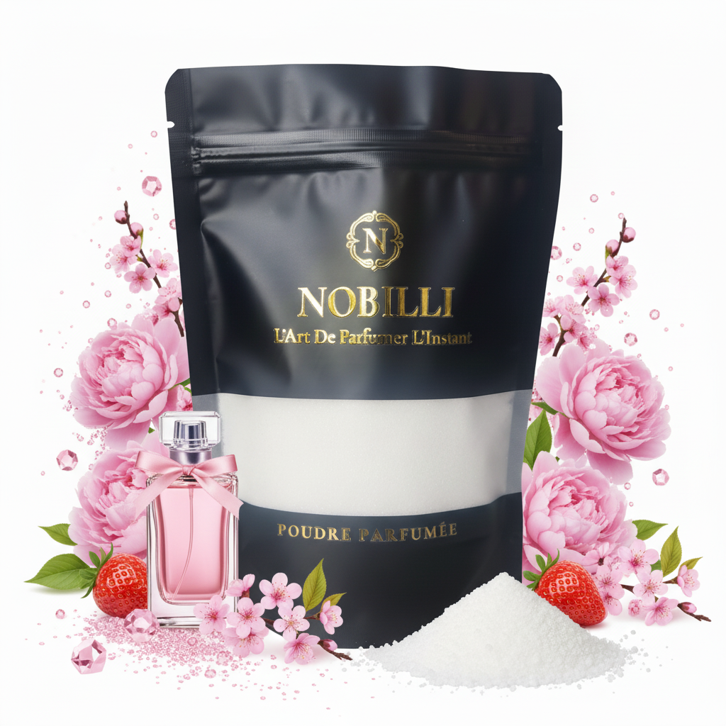 Sachet de 250g de poudre parfumée "Pinky Girl"