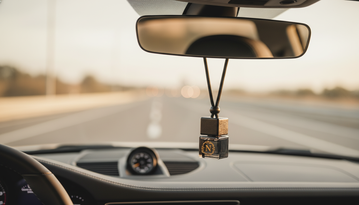 Diffuseurs de voiture bruns translucides