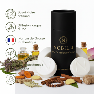 Boîte de 6 fondants parfumés "Ayurveda"