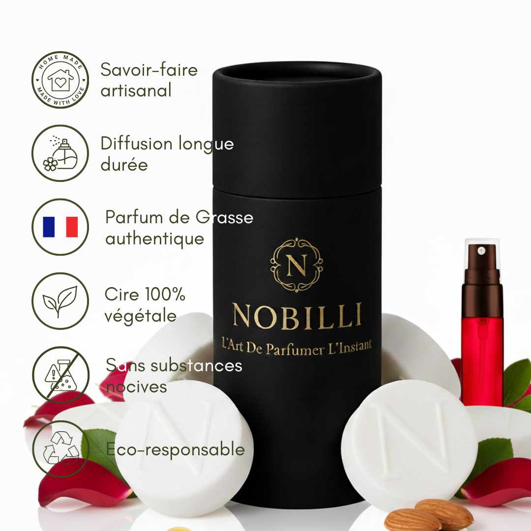 Boîte de 6 fondants parfumés "Ayurveda" – env. 110 g