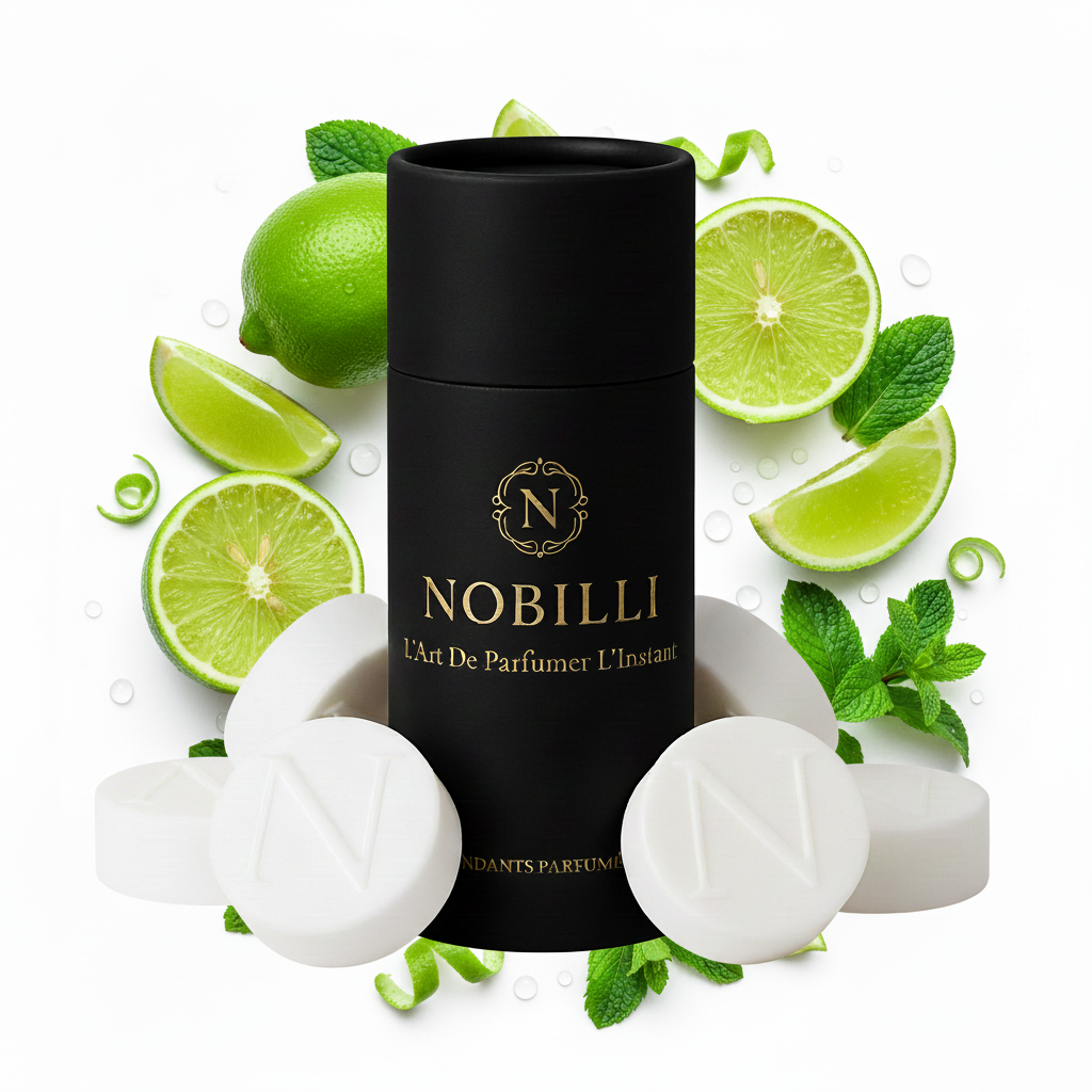 Boîte de 6 fondants parfumés "Citron Vert"