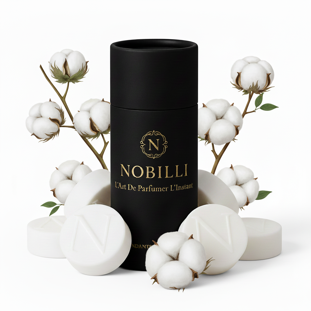 Boîte de 6 fondants parfumés "Fleurs de Coton"