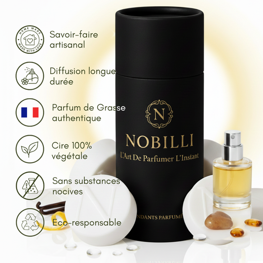 Boîte de 6 fondants parfumés "Adoucissant Intense Sunburst", inspiré de l'adoucissant Comfort Intense Sunburst
