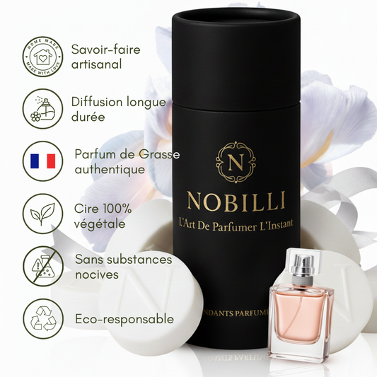 Boîte de 6 fondants parfumés "La Vita Magica", inspiré du parfum La Vie Est Belle de Lancôme