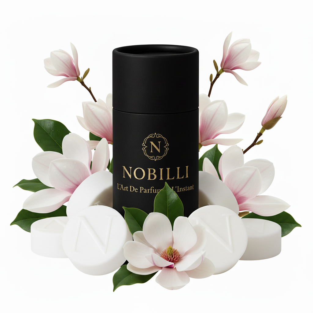 Boîte de 6 fondants parfumés "Magnolia"