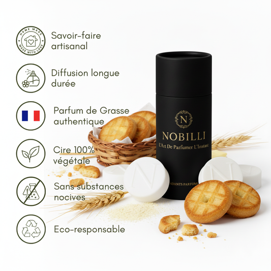 Boîte de 6 fondants parfumés "Palet Breton"