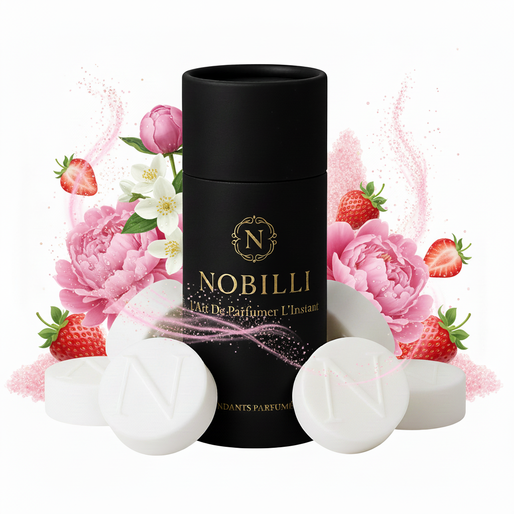 Boîte de 6 fondants parfumés "Pinky Girl"