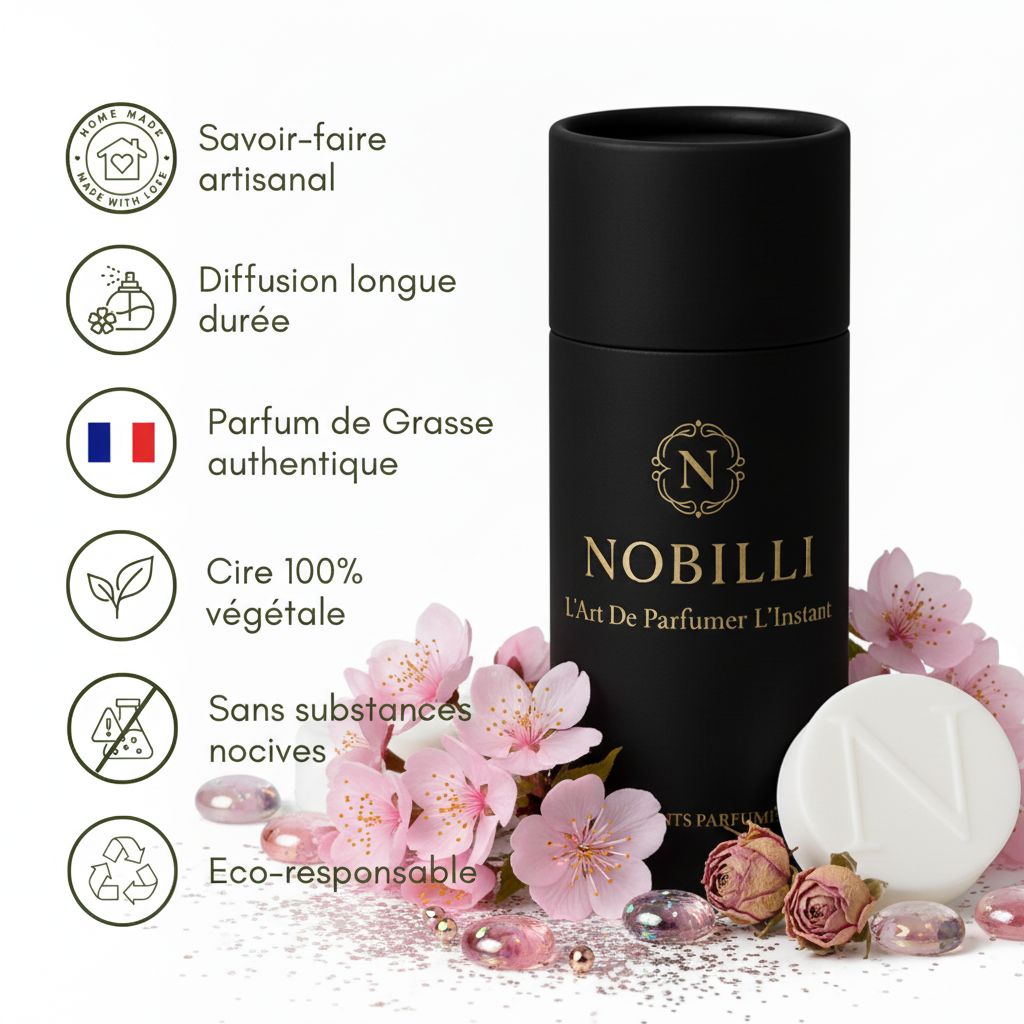 Boîte de 6 fondants parfumés "Pinky Girl"