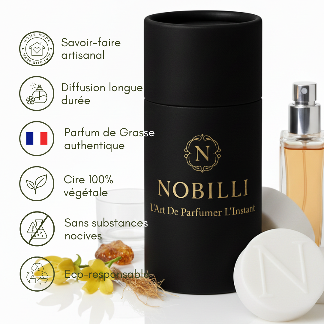 Boîte de 6 fondants parfumés "Ritual of Amber" – env. 110 g