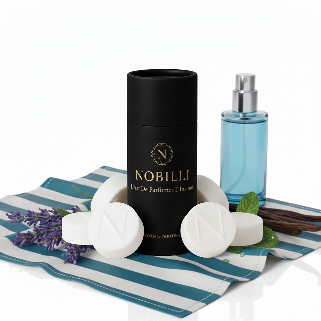 Boîte de 6 fondants parfumés "Virilité", inspiré du parfum Le Mâle de Jean-Paul Gautier