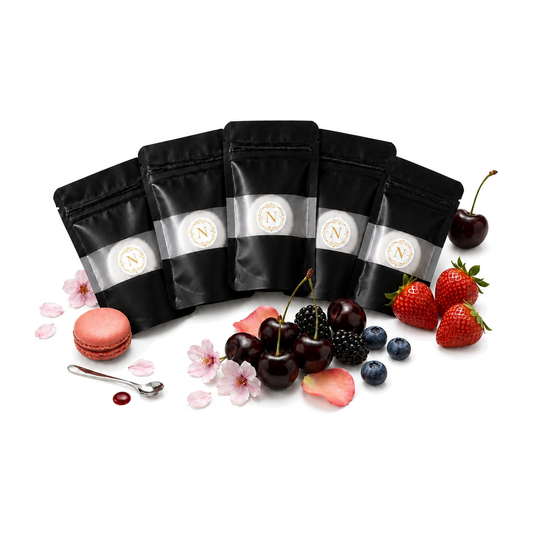 Coffret de 5 Fondants Parfumés "Fruits et Sucreries"