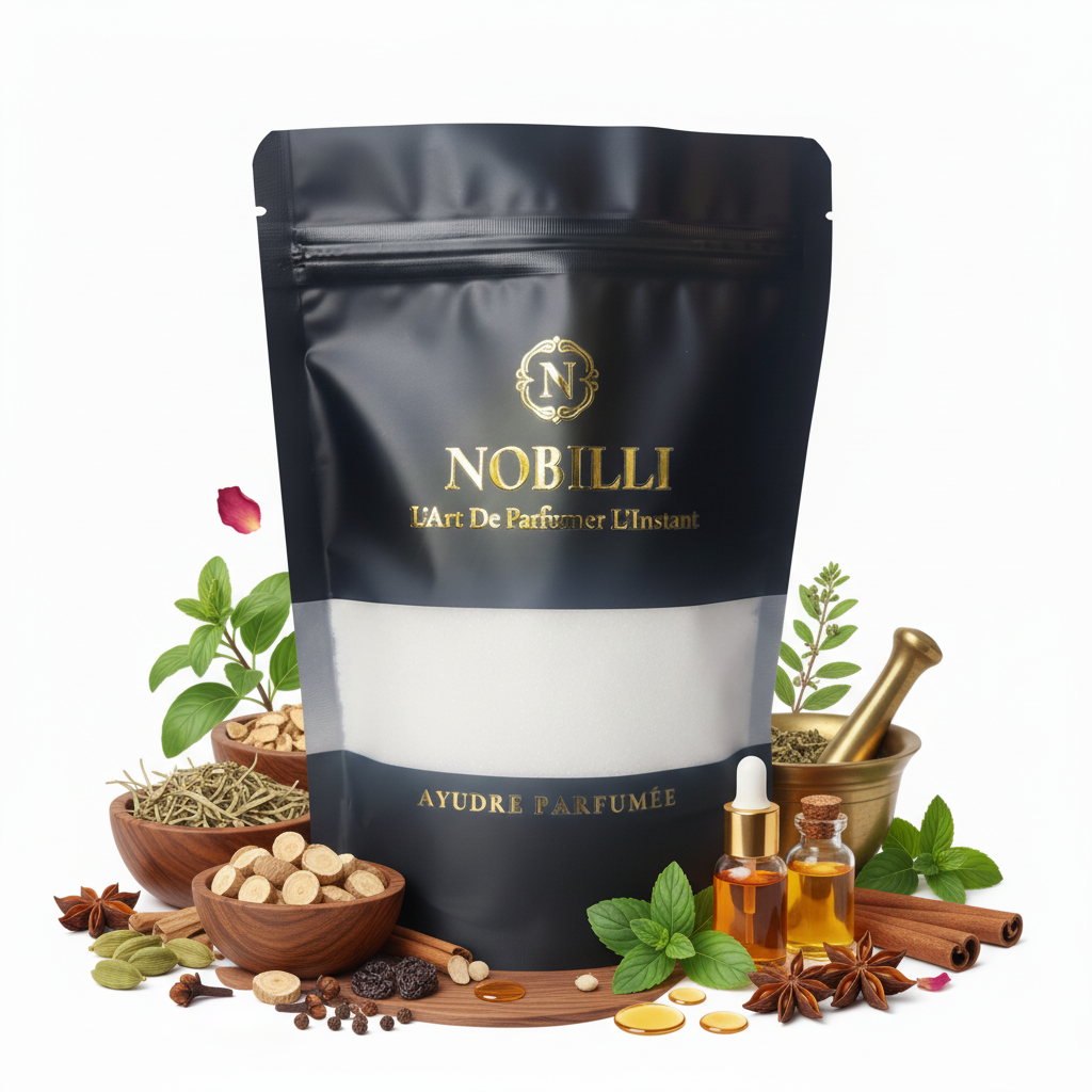 Sachet de 250g de poudre parfumée "Ayurveda"