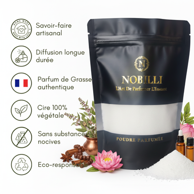 Sachet de 250g de poudre parfumée "Ayurveda"