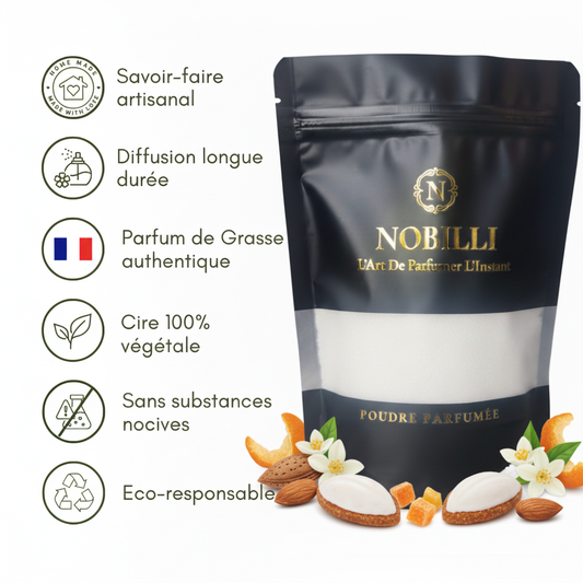 Sachet de 250g de poudre parfumée "Calisson"
