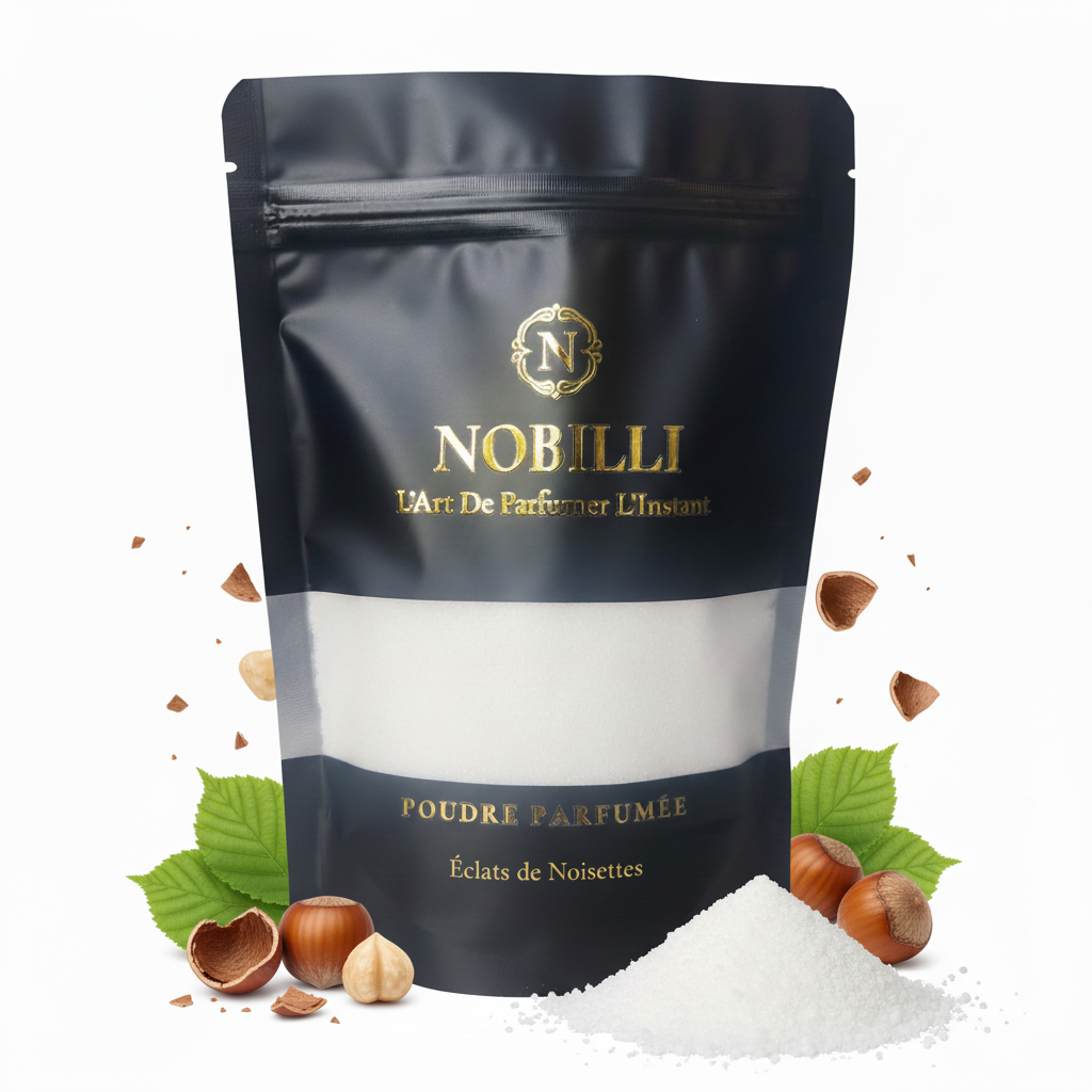 Sachet de 250g de poudre parfumée "Éclats de Noisettes"