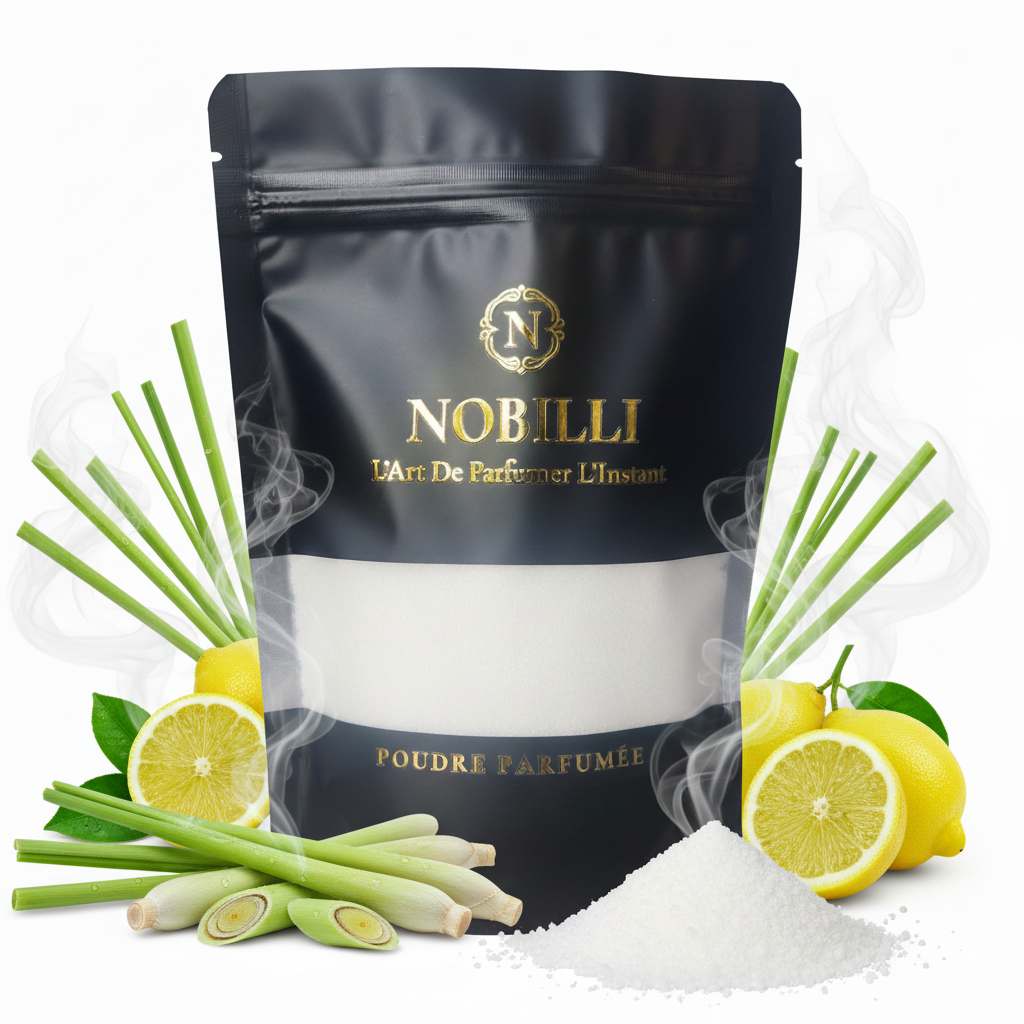 Sachet de 250g de poudre parfumée "Lemongrass"