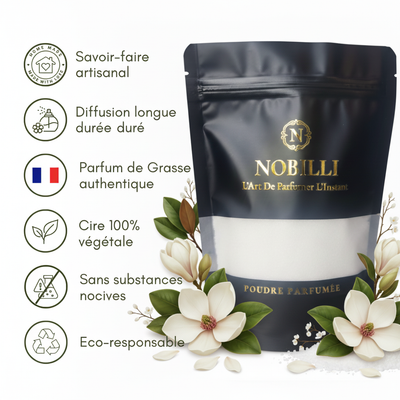 Sachet de 250g de poudre parfumée "Magnolia"