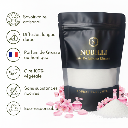 Sachet de 250g de poudre parfumée "Pinky Girl"